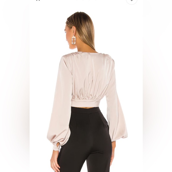 NBD x Revolve Imogen Top In Champagne Size XS EUC - Picture 3 of 6